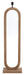 Light & Living Vloerlamp Paceco Mangohout, 119cm hoog (excl. kap) - Bruin - Japandi