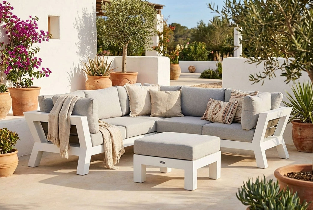 Santika Yovita hoek loungeset 4-delig - 8251