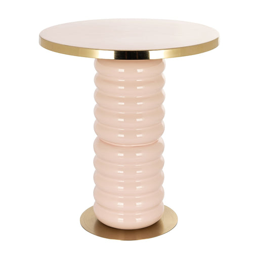 Richmond Ronde Bijzettafel Bonsai 46cm - Roze