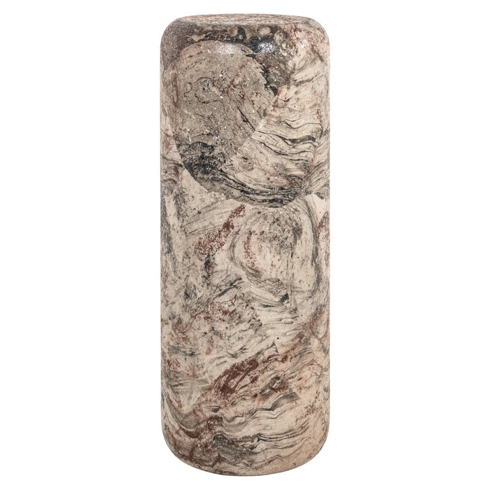 Richmond Zuil Mady Marmerlook, 91cm hoog - Beige