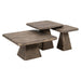 Richmond Salontafel Marlie Set van 3 stuks - Goud - Vierkant