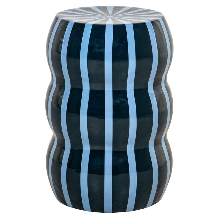 Richmond Bijzettafel Boyd 33cm - Blauw - Rond