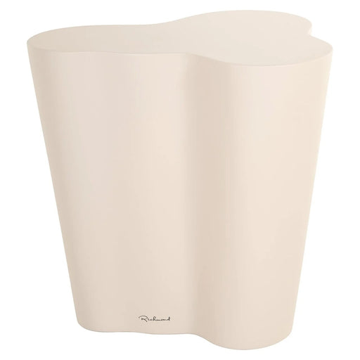 Richmond Organische Bijzettafel Urban Bloom 46 x 39cm - Wit - ThatLyfeStyle