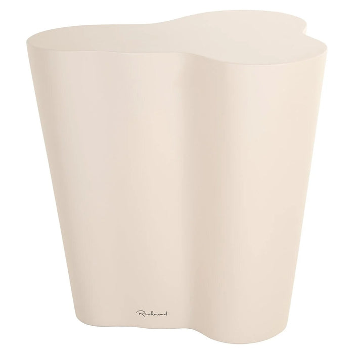 Richmond Organische Bijzettafel Urban Bloom 46 x 39cm - Wit