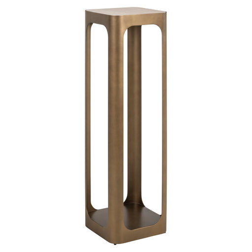 Richmond Zuil Claridge Keramiek/Glas en ijzer, 100cm hoog - Goud - ThatLyfeStyle