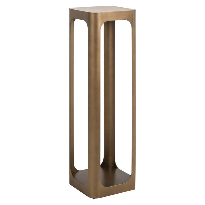 Richmond Zuil Claridge Keramiek/Glas en ijzer, 100cm hoog - Goud