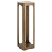 Richmond Zuil Claridge Keramiek/Glas en ijzer, 100cm hoog - Goud
