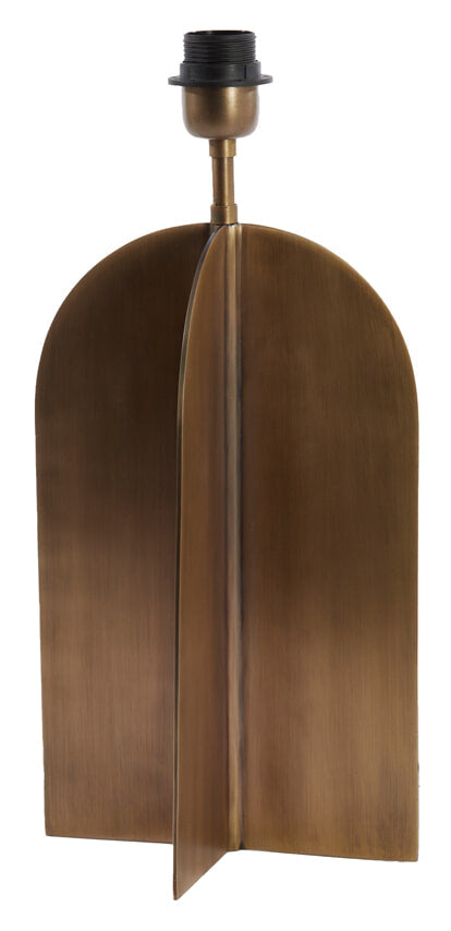 Light & Living Tafellamp Molago 40cm - Antiek Brons (excl. kap) - ThatLyfeStyle