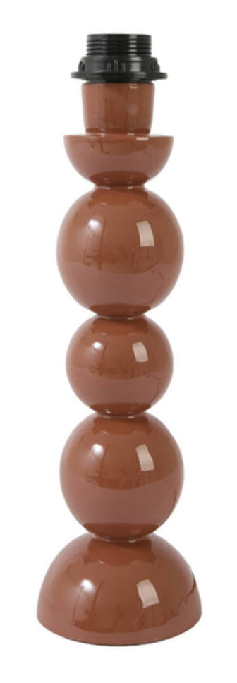 Light & Living Lampvoet Barles 36cm - Terracotta (excl. kap) - Rond
