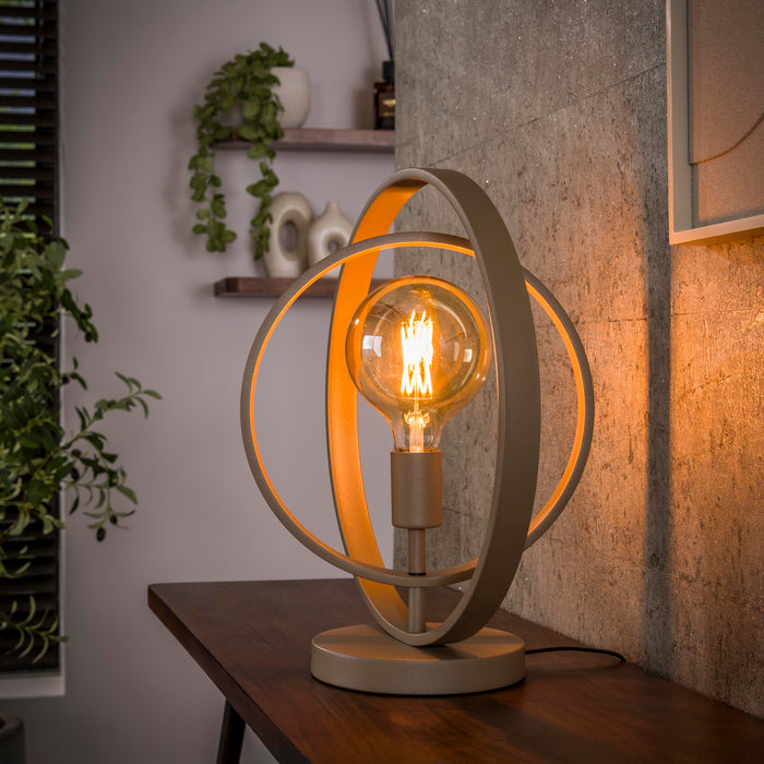 LifestyleFurn Tafellamp Tricia 1-lamps - Beige