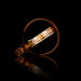 LifestyleFurn Kooldraadlamp LED G150 Bol Ø15cm, Amberkleurig, Dimbaar