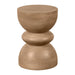 Lewis & Loft Bijzettafel Luis - Gestapeld - FSC® mangohout - Rond 35 - Naturel mat