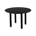 Lewis & Loft Eettafel Lian - Rond ⌀120 cm - FSC®-gecertificeerd mangohout - Zwart
