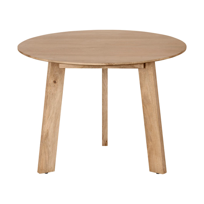 Lewis & Loft Eettafel Lien - FSC®-gecertificeerd mangohout - Rond - ø105 cm - Naturel