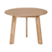 Lewis & Loft Eettafel Lien - FSC®-gecertificeerd mangohout - Rond - ø105 cm - Naturel