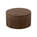 Lewis & Loft Salontafel Lonne - FSC® mangohout - Met opbergruimte - ⌀70 cm - Bruin