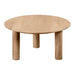 Lewis & Loft Salontafel Lian - FSC® Mangohout - Rond ⌀70 cm - Naturel