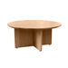 Lewis & Loft Salontafel Lupe - FSC®-gecertificeerd mangohout - Rond ø80 cm - Naturel