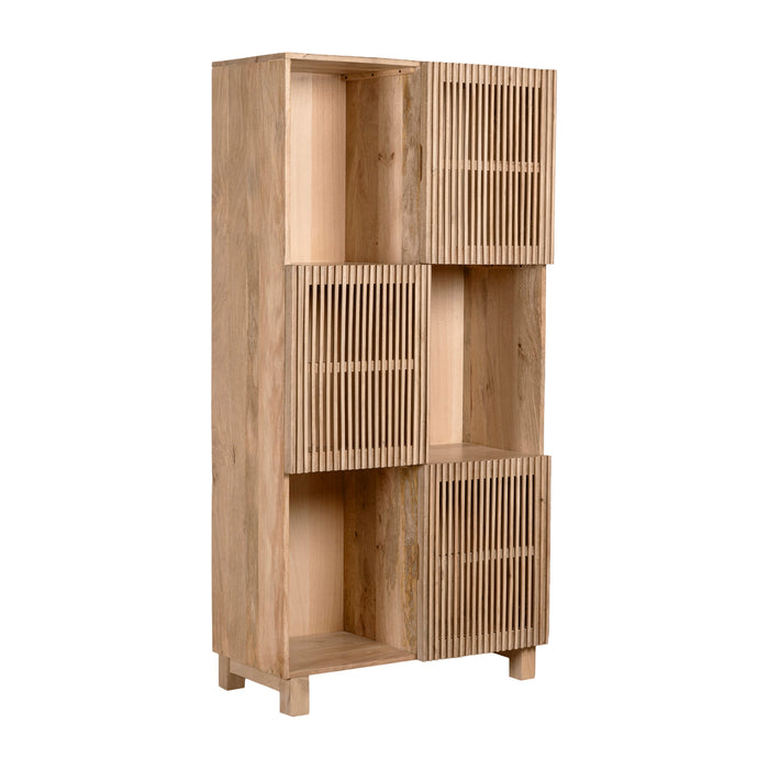 Lewis & Loft Wandkast Lucille - FSC®-gecertificeerd mangohout - Bruin