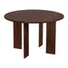 Lewis & Loft Eettafel Lila - Rond ⌀120 - FSC®-gecertificeerd mangohout - Bruin