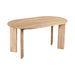 Lewis & Loft Eettafel Lila - Ovaal - 160 x 90 cm - FSC®-gecertificeerd mangohout - Naturel
