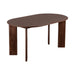 Lewis & Loft Eettafel Lila - Ovaal - 160 x 90 cm - FSC®-gecertificeerd mangohout - Brown