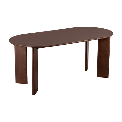 Lewis & Loft Eettafel Lila - Ovaal - 180 x 90 cm - FSC®-gecertificeerd mangohout - Bruin