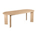 Lewis & Loft Eettafel Lila - Ovaal - 220 x 100 cm - FSC®-gecertificeerd mangohout - Naturel