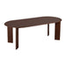 Lewis & Loft Eettafel Lila - Ovaal - 220 x 100 cm - FSC®-gecertificeerd mangohout - Bruin