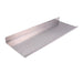 QUVIO Wandplank - Metaal - 40 x 14 x 5 cm - Zilver