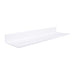 QUVIO Wandplank - Metaal - 40 x 12 x 4 cm - Wit