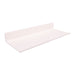 QUVIO Wandplank - Metaal - 30 x 12 x 4 cm - Beige