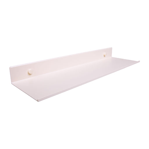 QUVIO Wandplank - Metaal - 40 x 12 x 4 cm - Beige