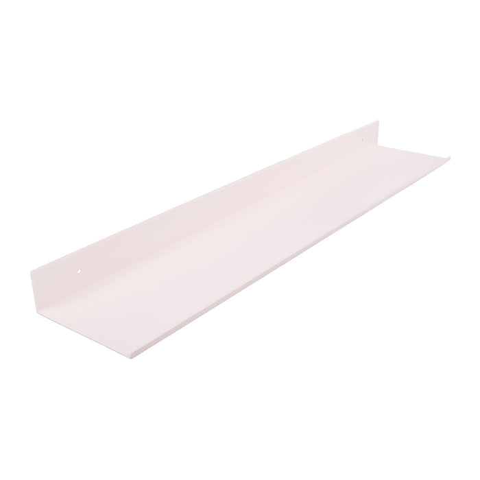 QUVIO Wandplank - Metaal - 60 x 12 x 4 cm - Beige