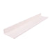 QUVIO Wandplank - Metaal - 60 x 12 x 4 cm - Beige