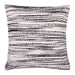 QUVIO Sierkussenhoes gebreid patroon - Polyester - 45x45 cm - Wit - Grijs