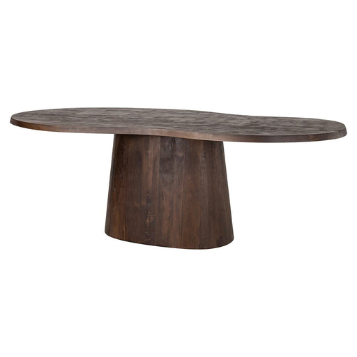 Richmond Organische Eettafel Odile Mangohout, 230 x 110cm - Donkerbruin - Japandi