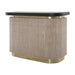 Richmond Bartafel Martini Travertin en hout, 140 x 60cm - Bruin - Ovaal