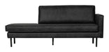WOOOD Daybed Rodeo Rechts - Antraciet - BePureHome - ThatLyfeStyle