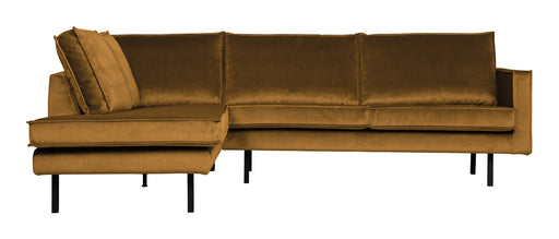 WOOOD Hoekbank Rodeo Links, Velvet - Oker - BePureHome - ThatLyfeStyle
