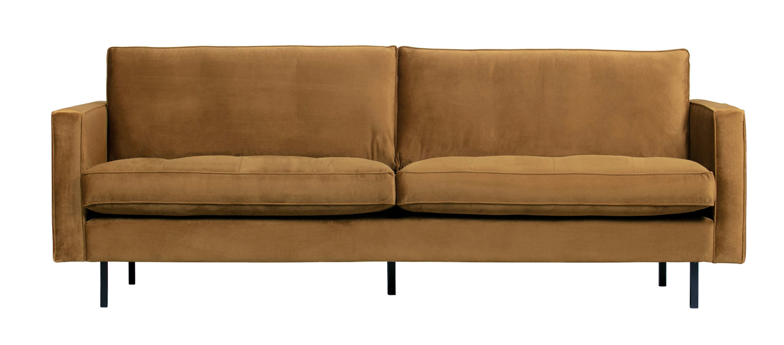 WOOOD Bank Rodeo 2,5-zits, Velvet - Honing Geel - BePureHome