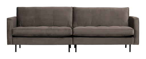 WOOOD Bank Rodeo 3-zits, Velvet - Taupe - BePureHome