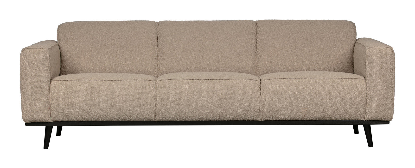 WOOOD Bank Statement 3-zits, Bouclé - Beige - BePureHome