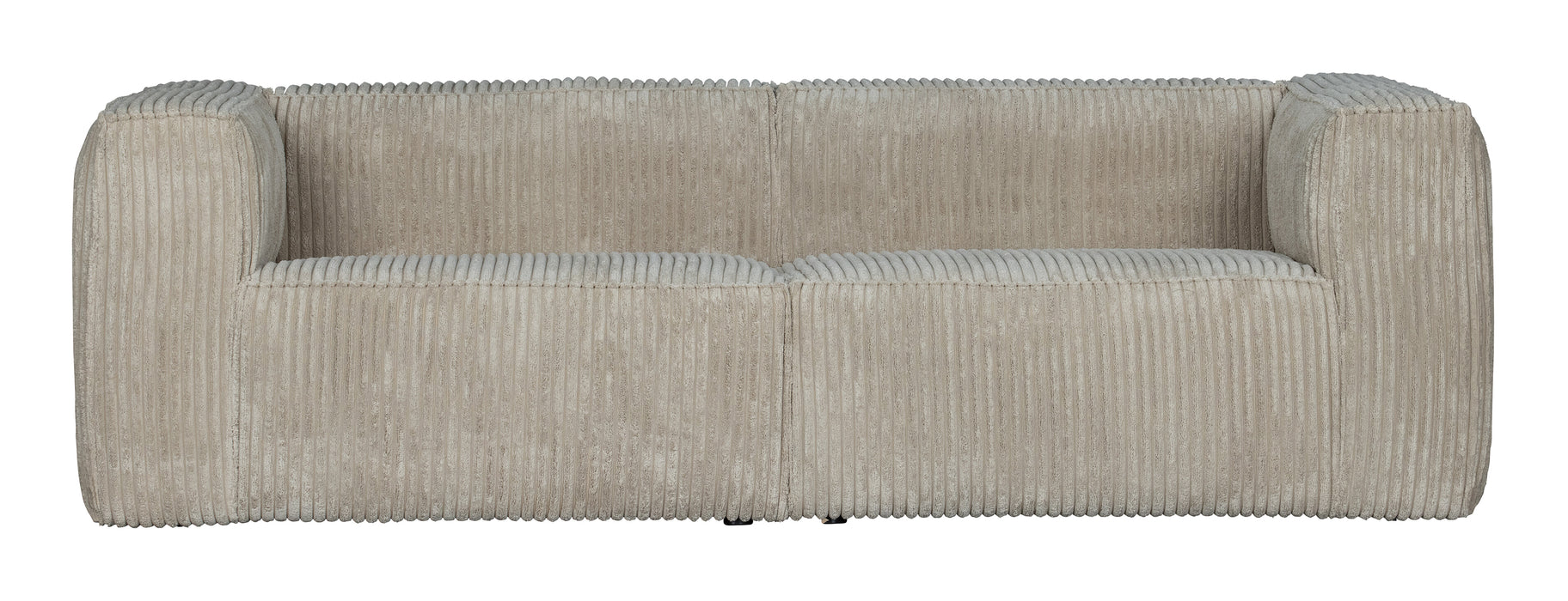 WOOOD Bank Bean 3,5-zits, Rib - Naturel - Exclusive