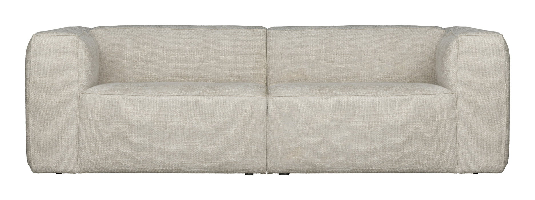 WOOOD Bank Bean 3,5-zits, Melange - Naturel - Exclusive
