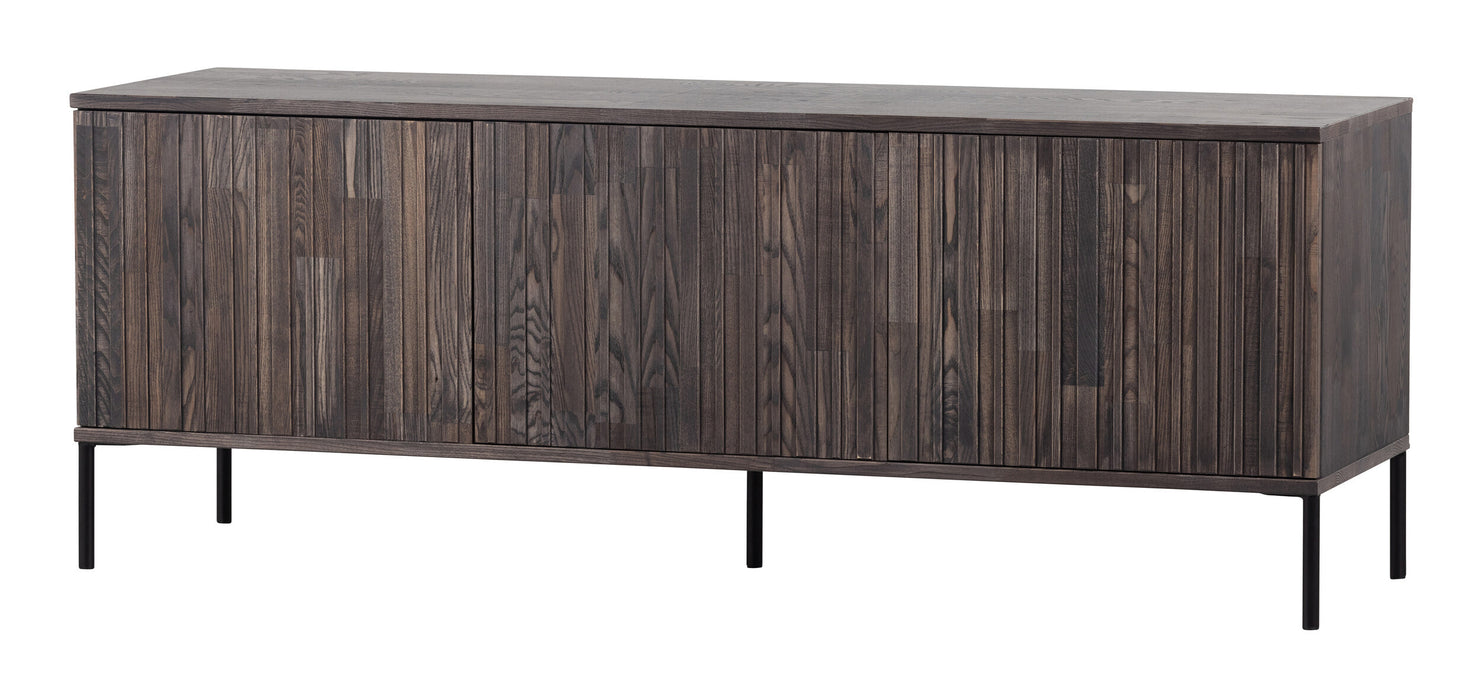 WOOOD TV-meubel New Gravure Essenhout, 150cm - Espresso - Exclusive