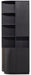WOOOD Opbergkast Finca Links, Mat zwart, 210 x 78cm - Exclusive