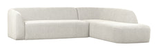 WOOOD Hoekbank Sloping Rechts - Pearl Melange - BePureHome