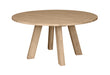 WOOOD Ronde Eettafel Rhonda Eikenhout, 150cm - Bruin
