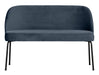 WOOOD Eetkamerbank Vogue Velvet - Teal - BePureHome